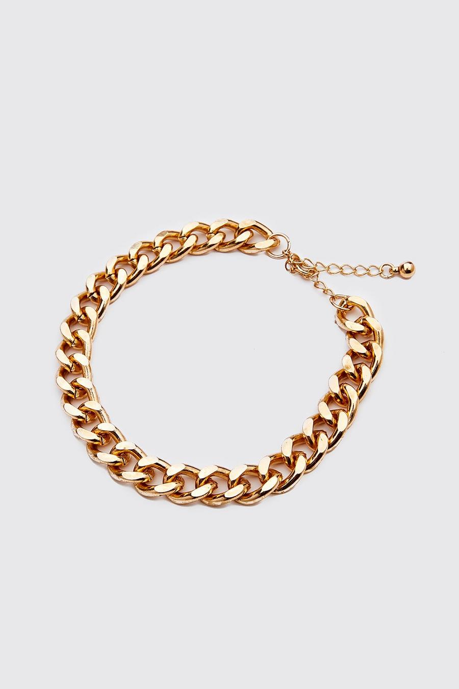 Bracelet chaîne dorée, Or image number 1