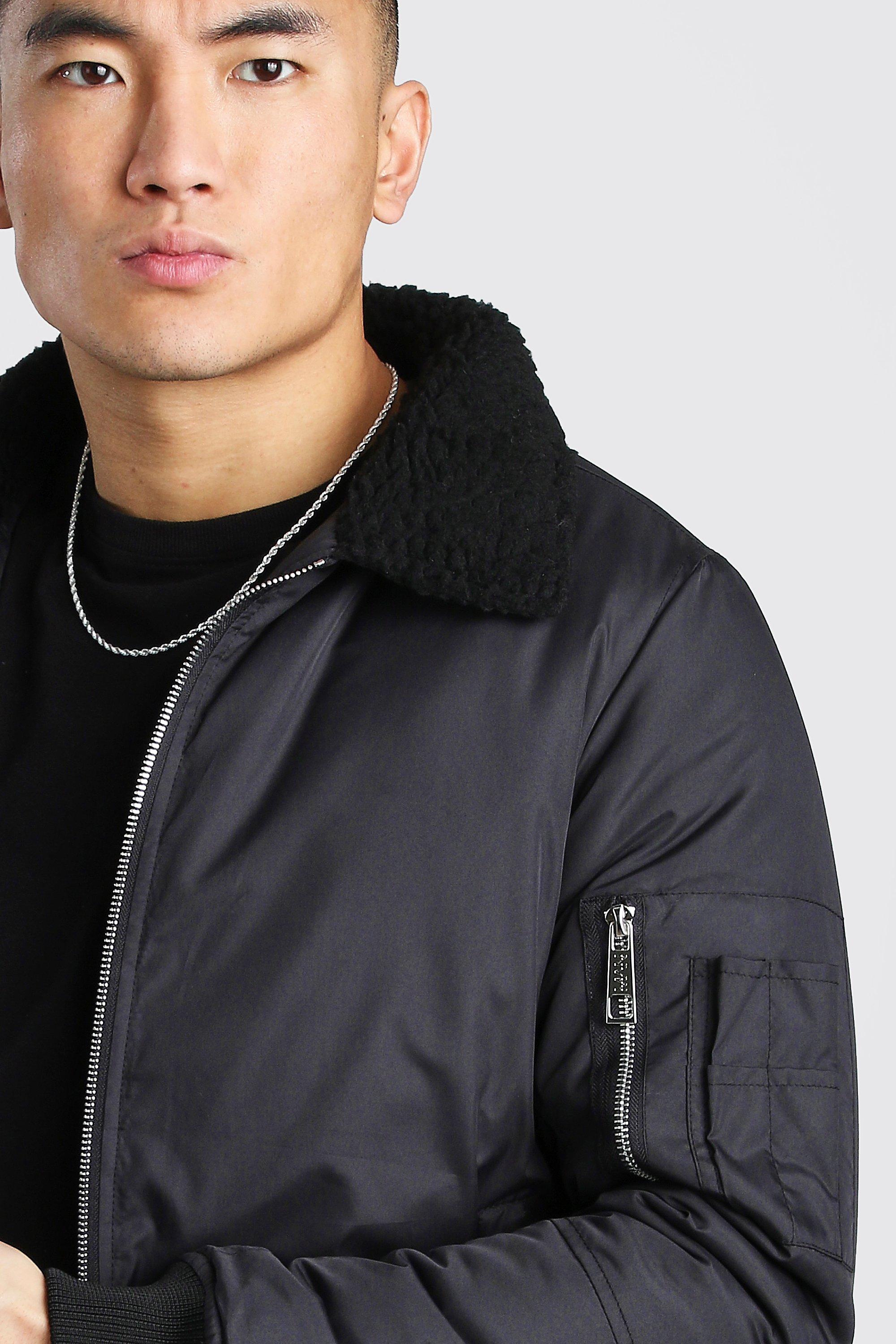 Mens borg outlet bomber jacket