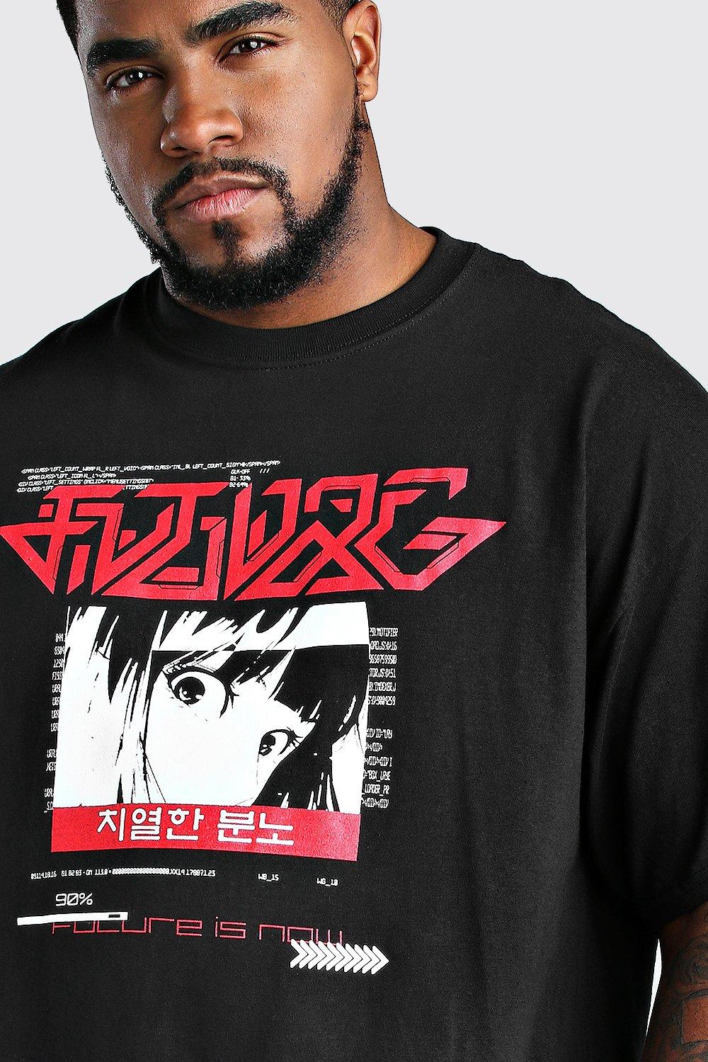 big and tall anime hoodies