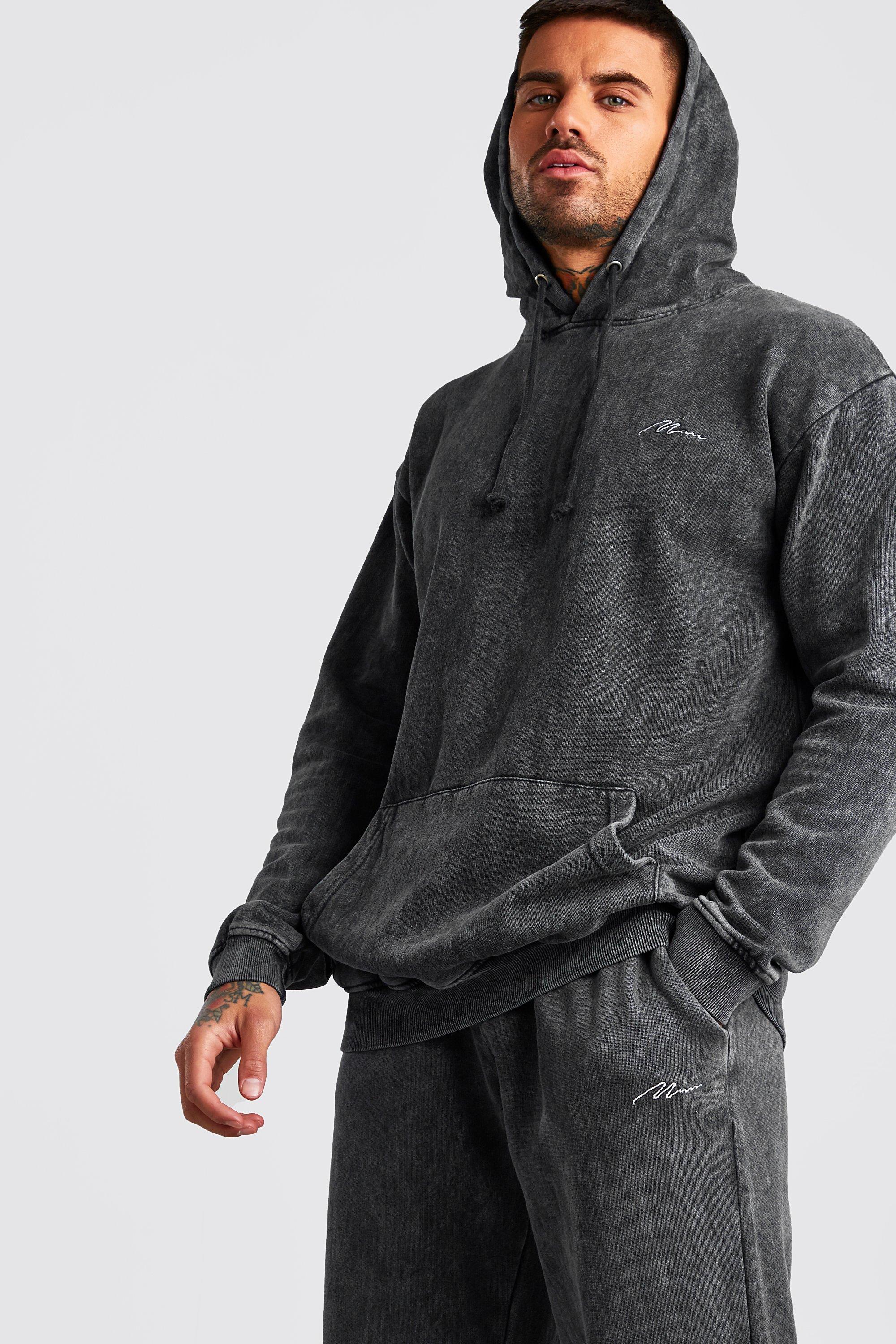 【THE MOZZ】[Premium] Whole Garment Hood & Pt Set Up Pants Basic Heritage Pants GREY MELANGE - Premium Streetwear