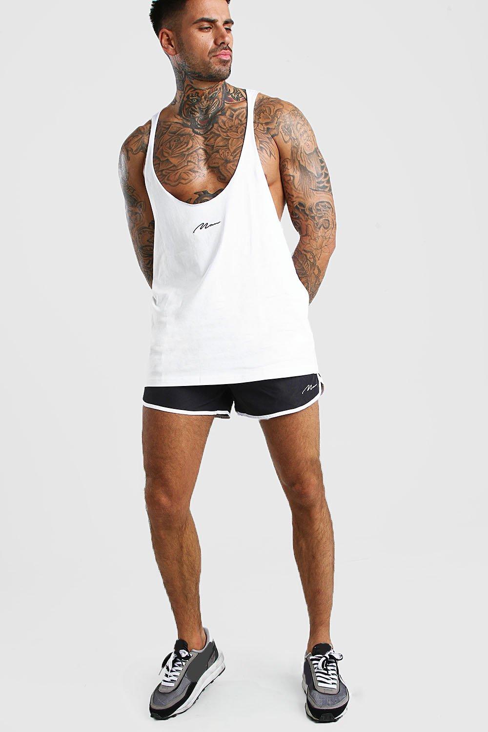Camiseta tirantes espalda nadador hombre hotsell
