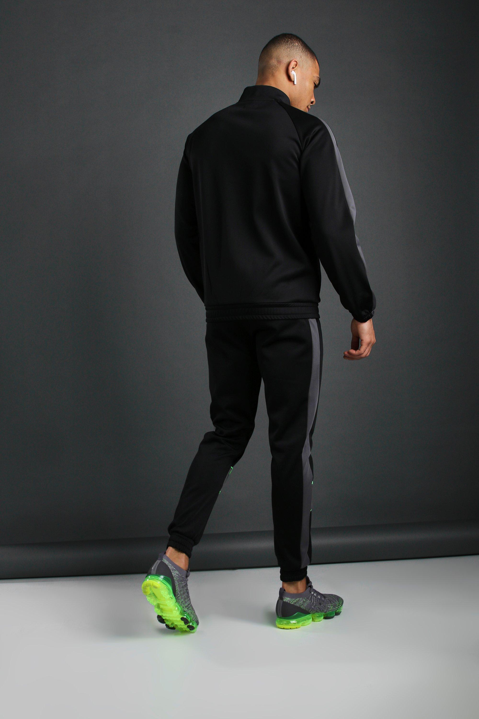 Mens skinny poly joggers hotsell