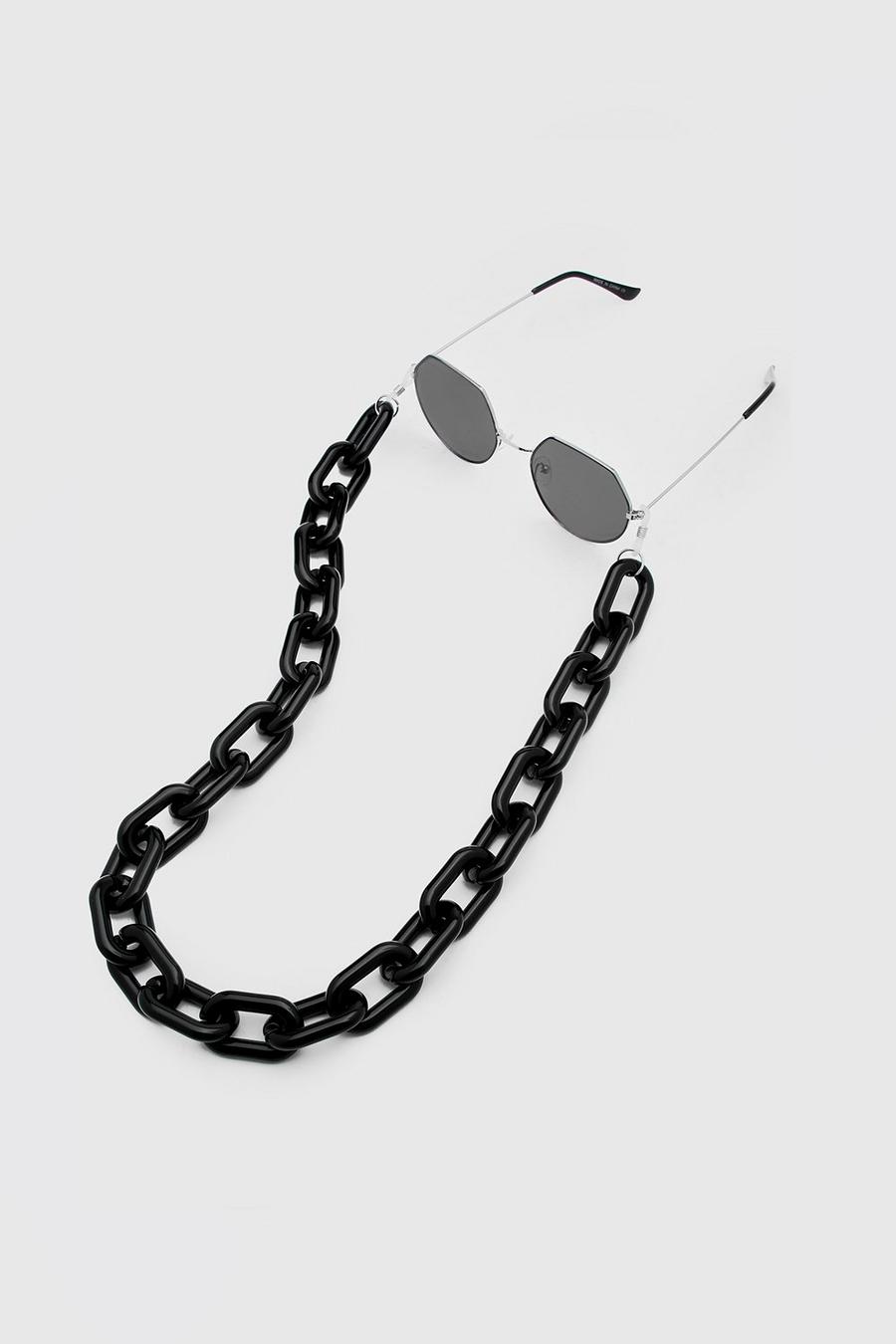 Sonnenbrille aus Azetat mit robuster Kette image number 1