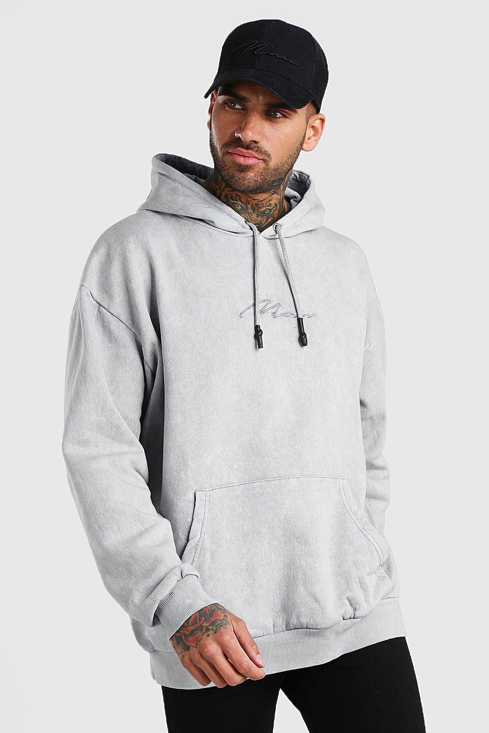 boohoo men hoodie