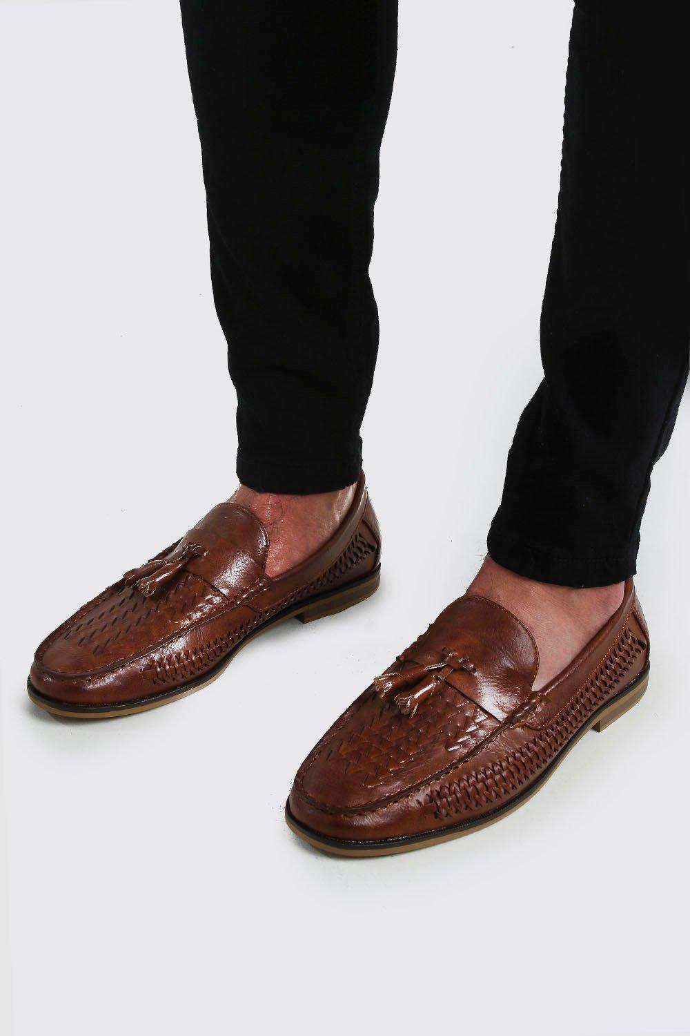 River island hot sale woven loafers