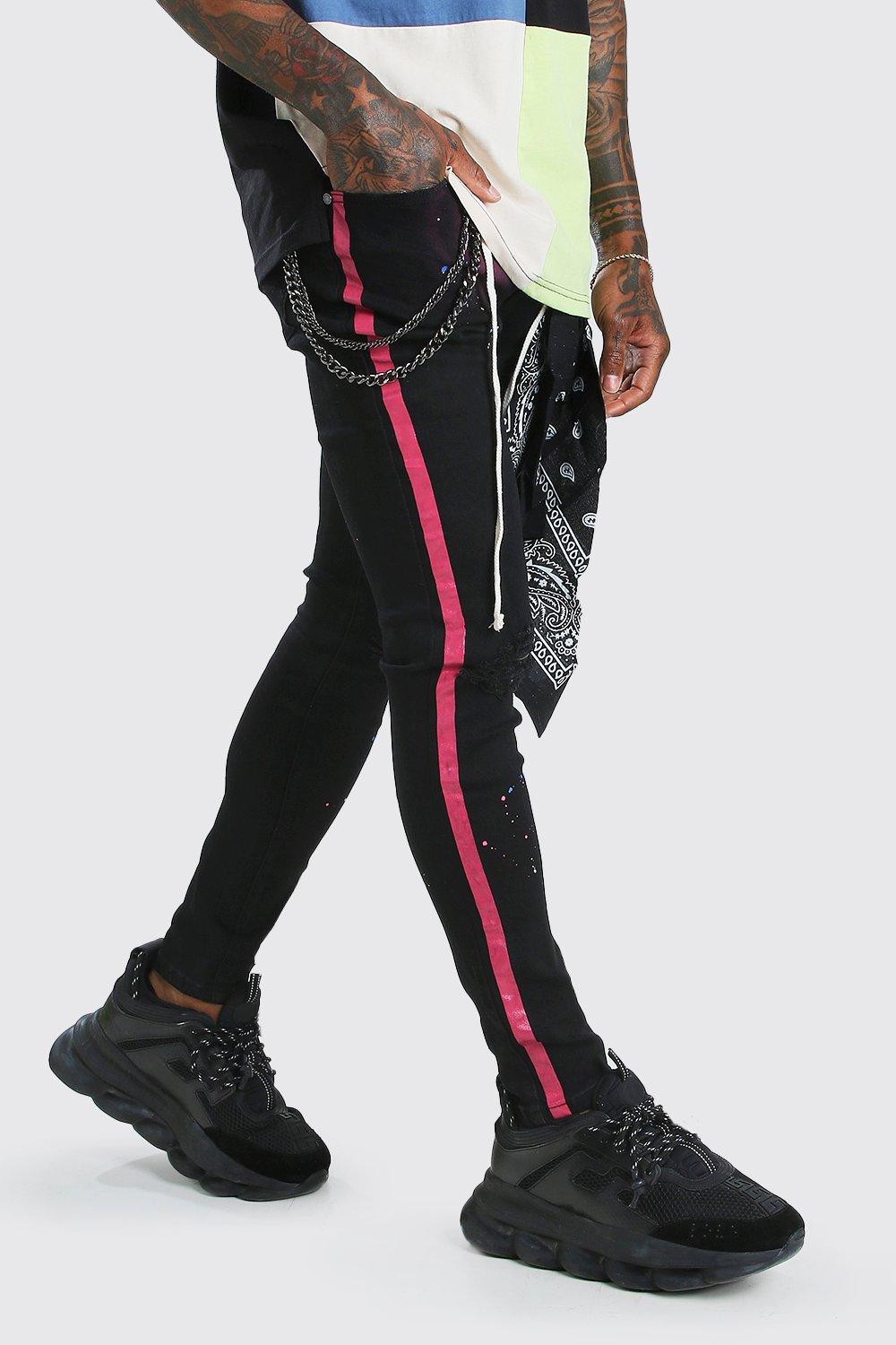 boohoo spray on skinny jeans