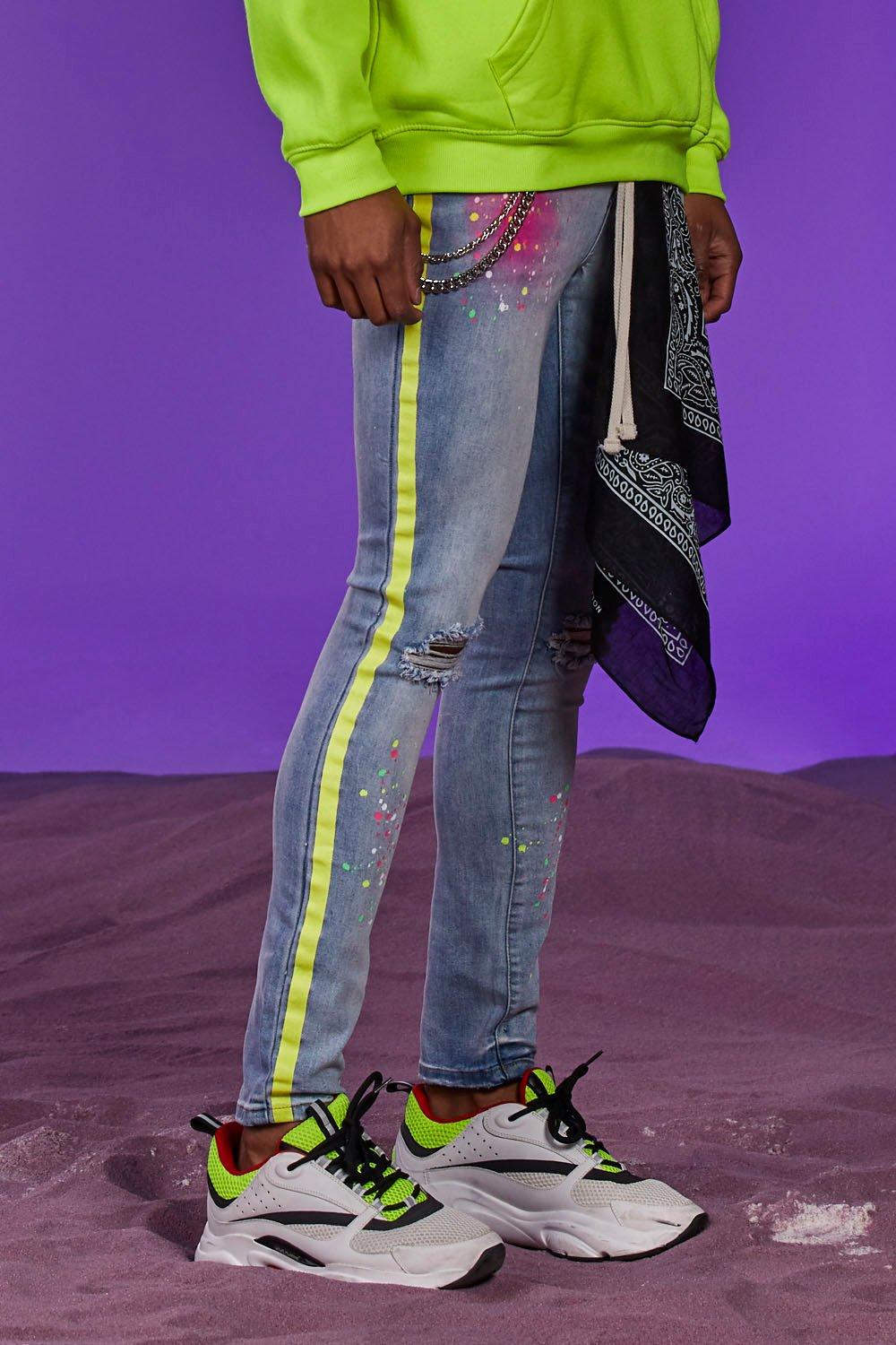 boohoo spray on skinny jeans