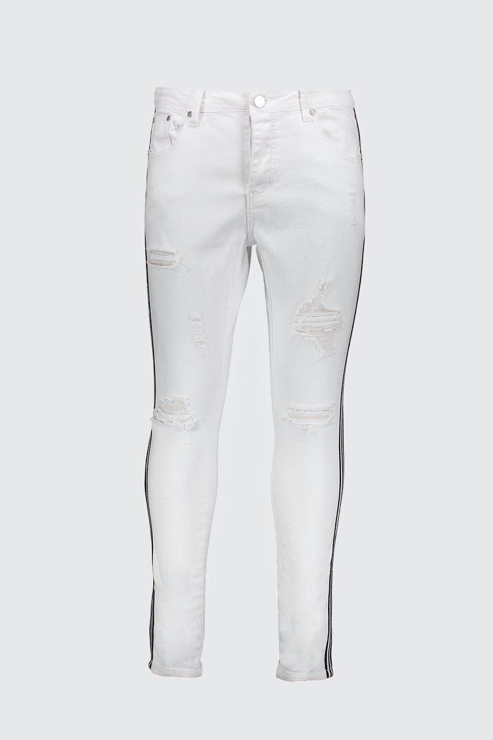 white ripped jeans nz