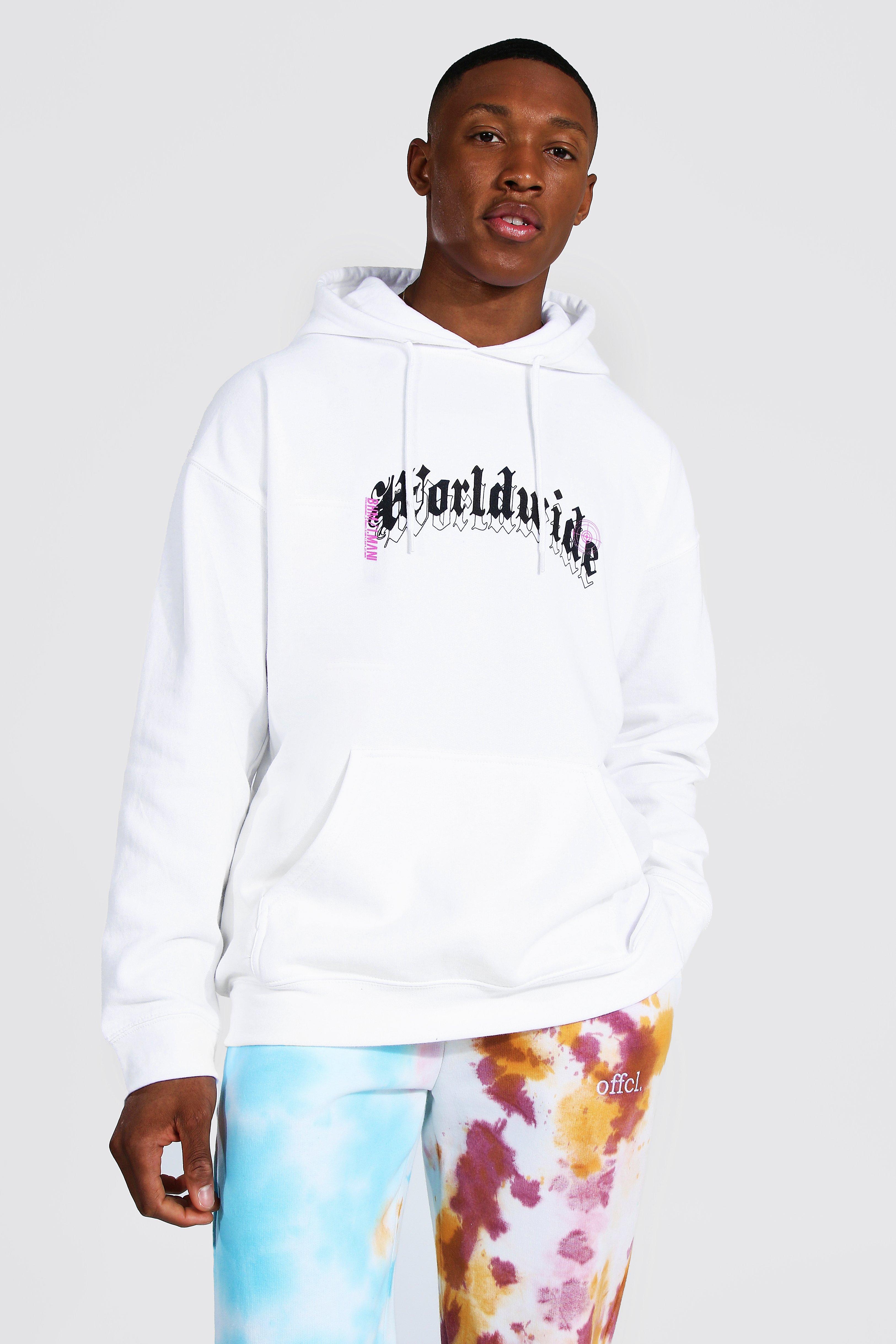 Butterfly Back Print Hoodie boohoo DK