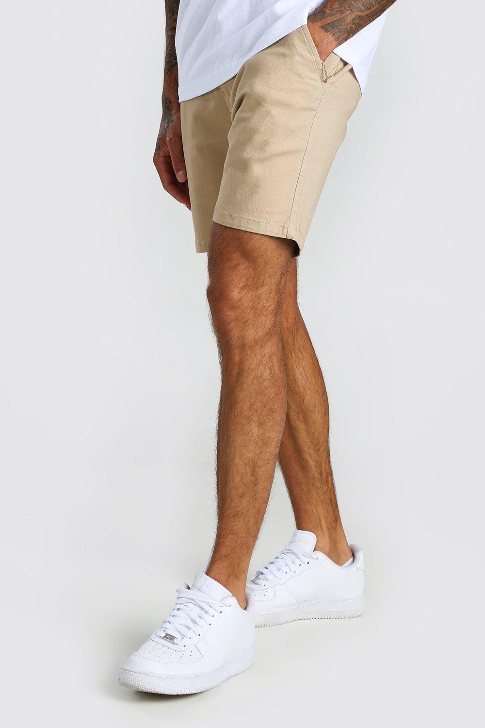 mens chino shorts skinny