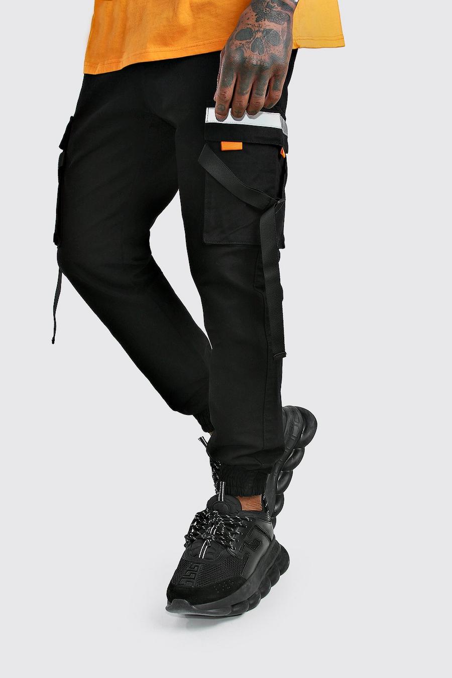 Reflective Trim cotton Cargo Trouser image number 1