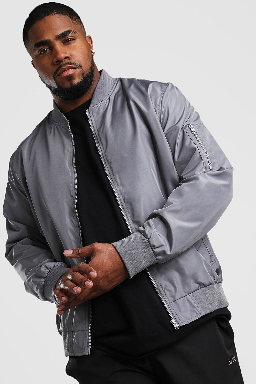 plus size men's bomber jackets