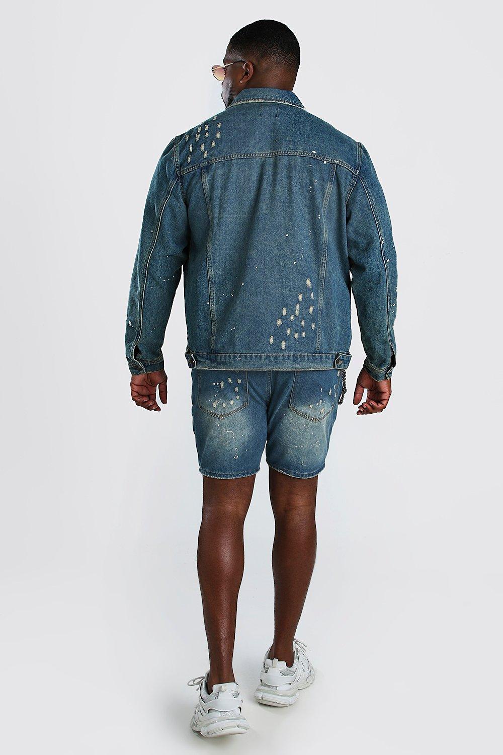 mens plus size slim fit jeans