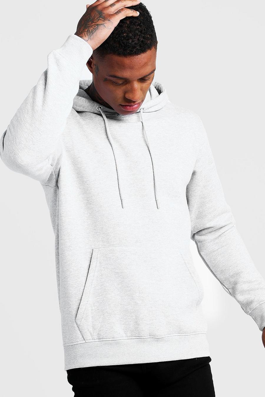 Grey Basic hoodie image number 1
