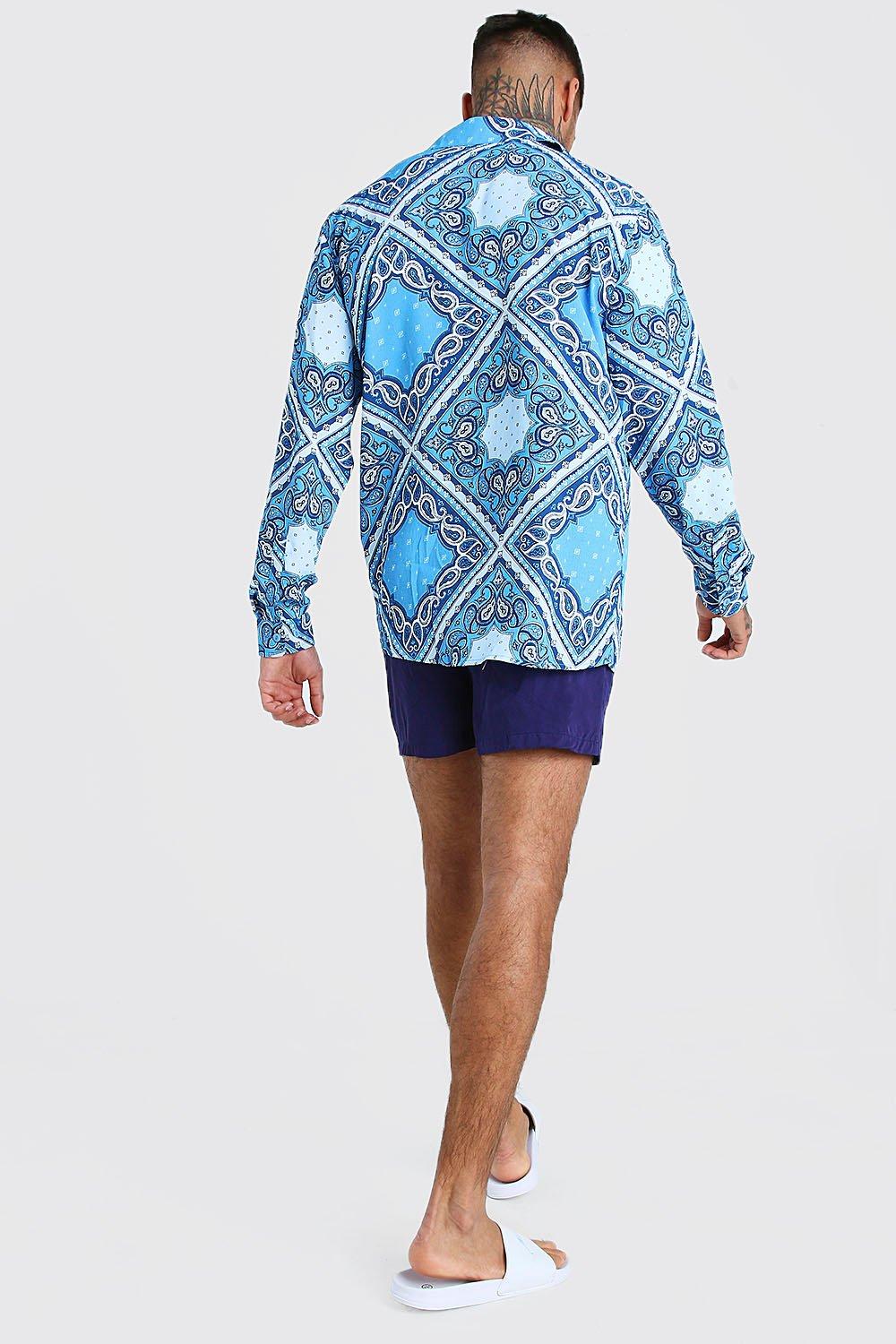 boohoo paisley print midi dress