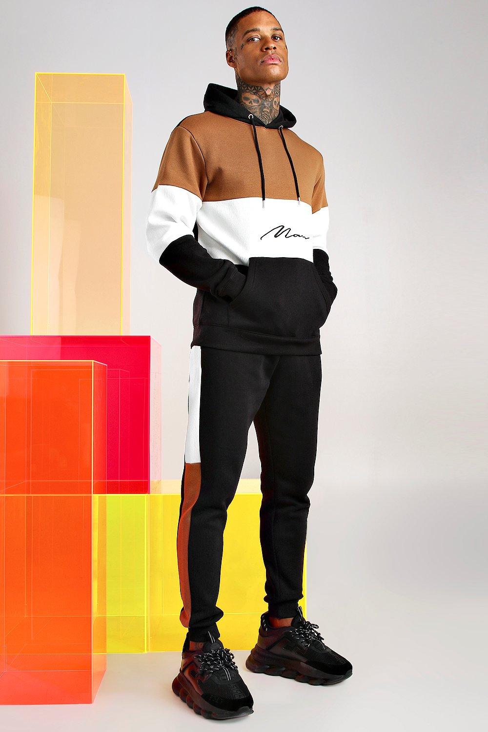 boohoo man signature tracksuit