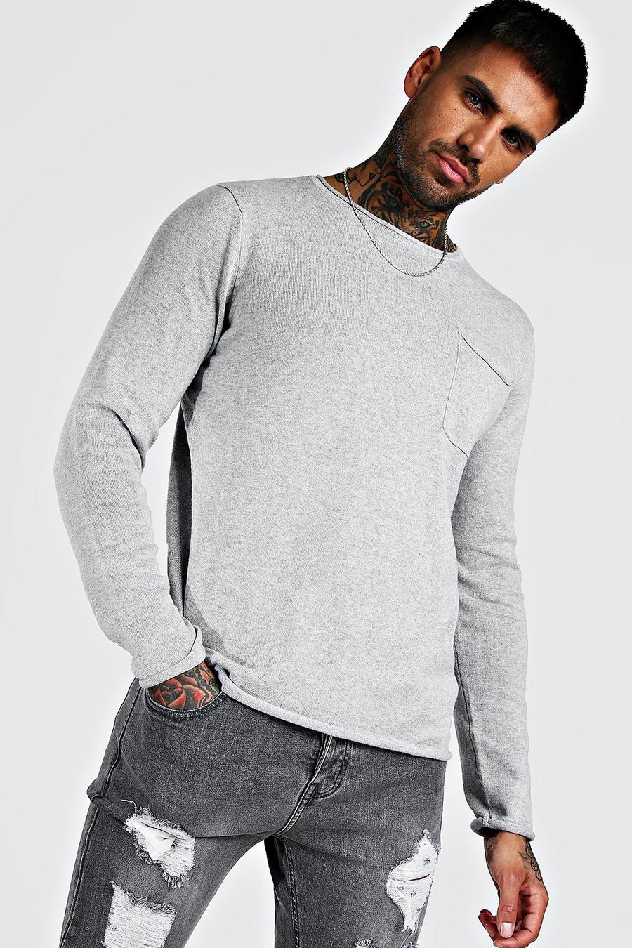 Long Sleeve Crew Neck Sweater image number 1