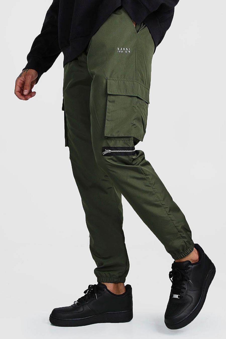 Original MAN Shell Utility Joggers With Zips image number 1