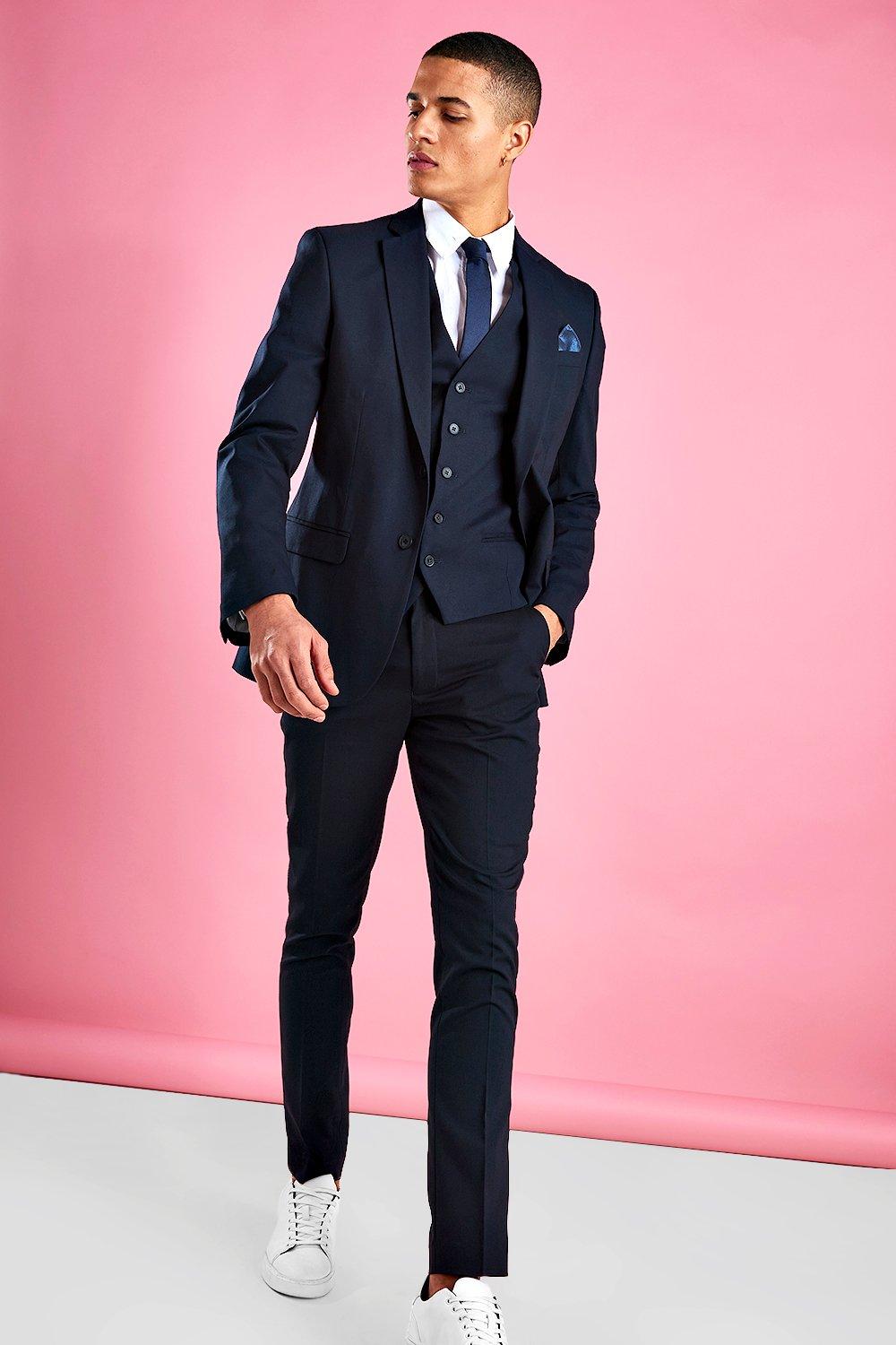 Skinny fit blazer deals