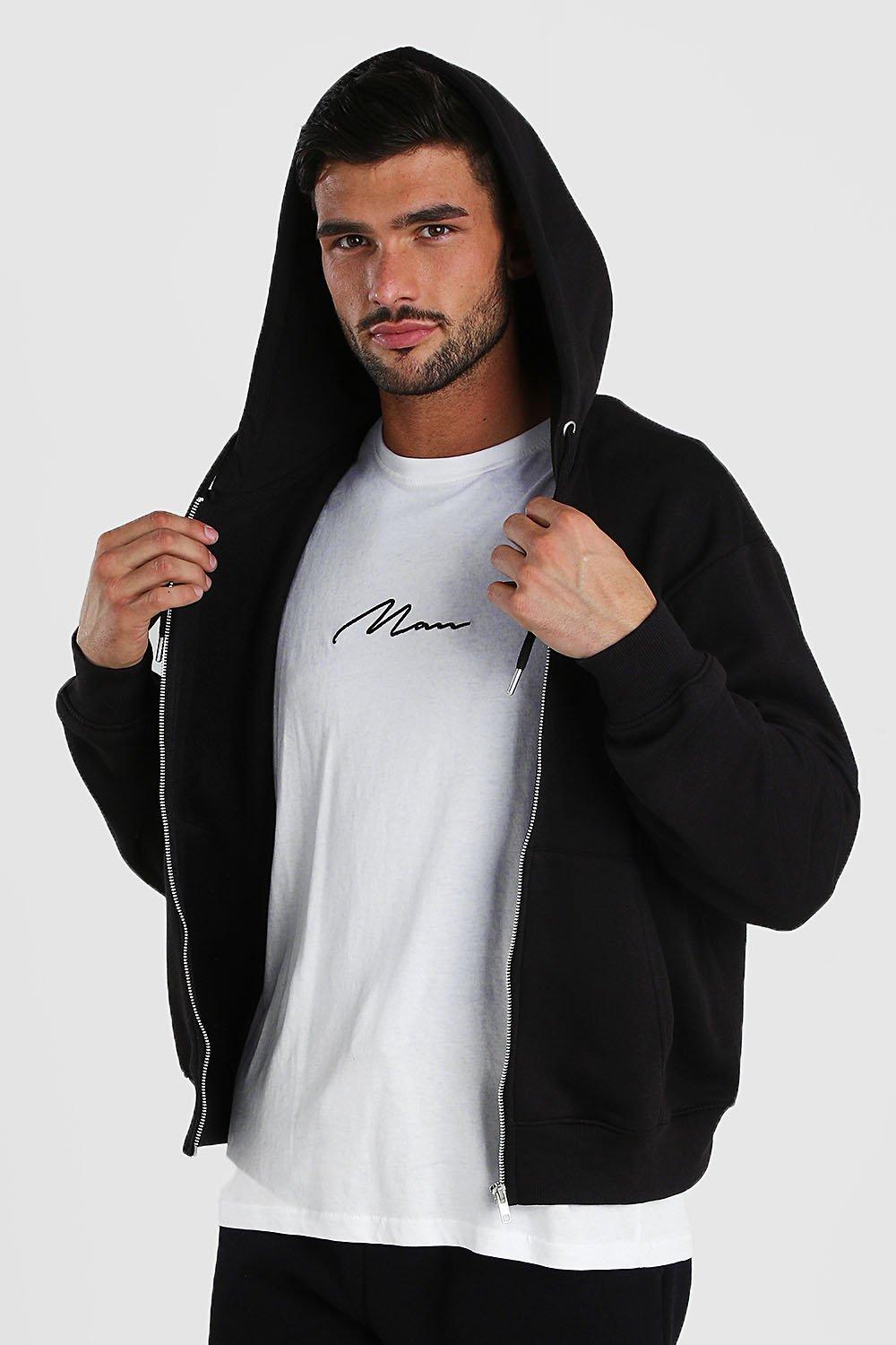 boxy fit hoodie