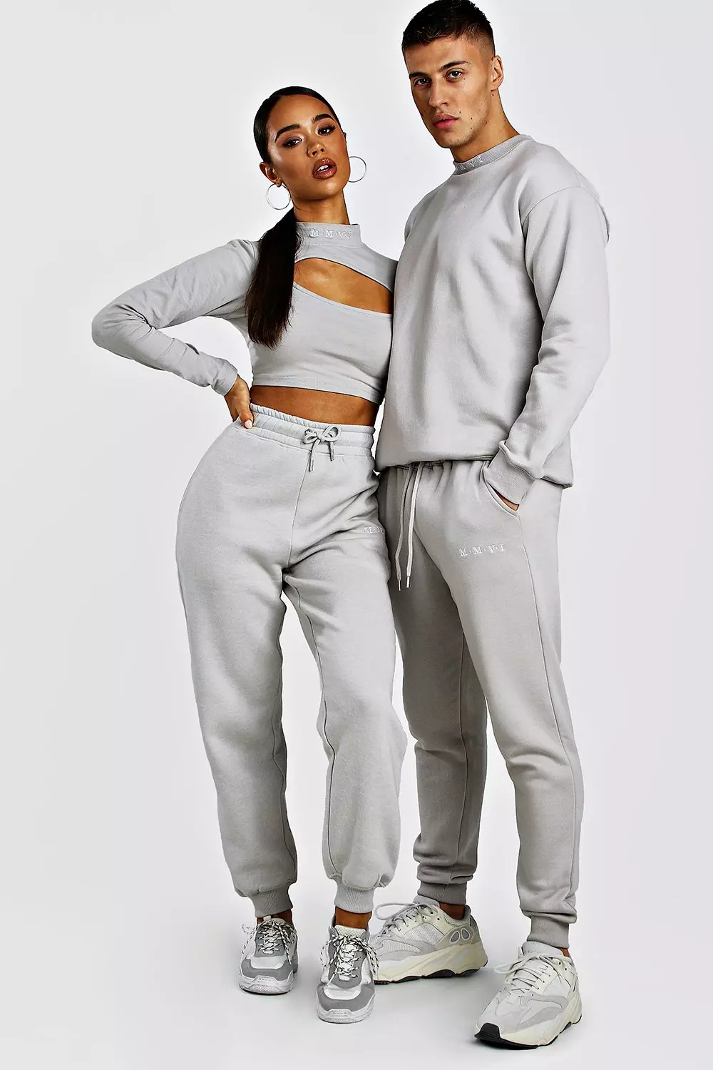 Boohoo his store and hers tracksuit