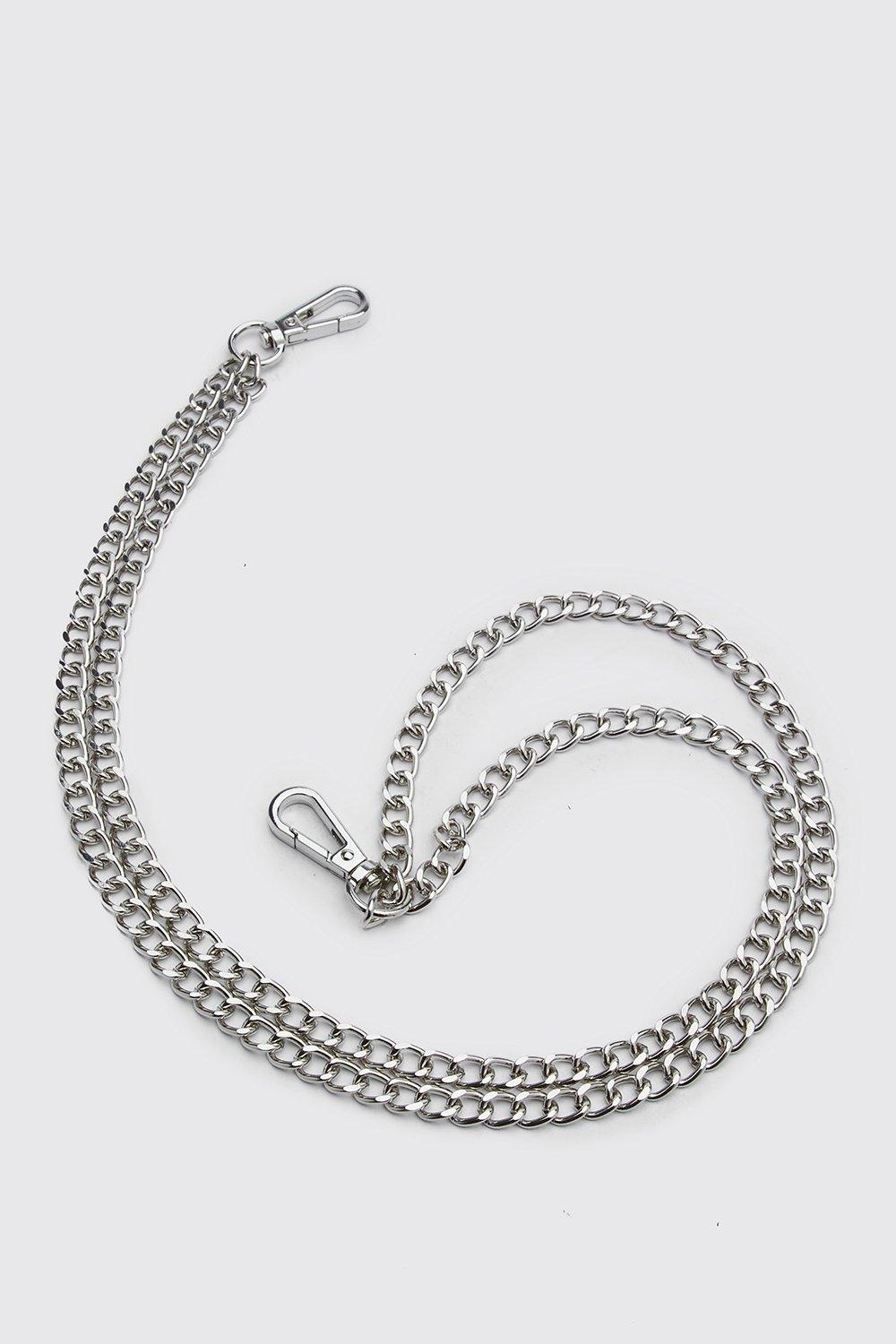Double Layer Jeans Chain | boohoo USA