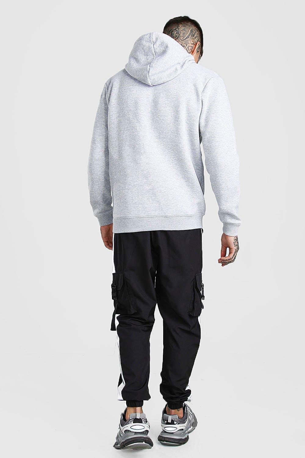 man shell buckle joggers