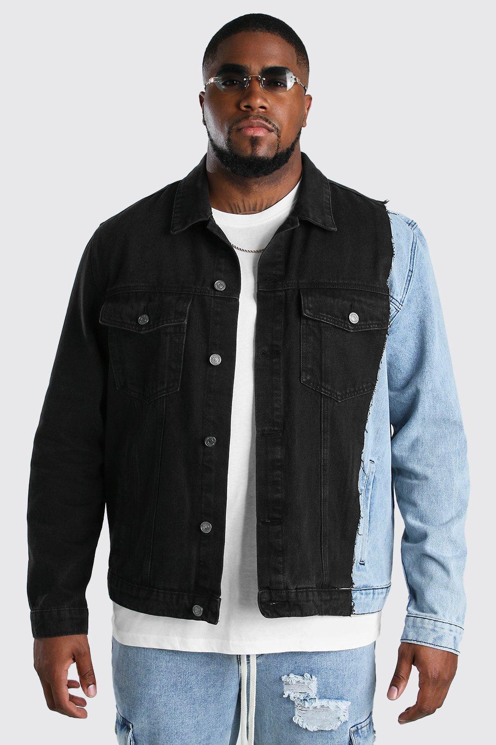 boohoo plus size denim jacket