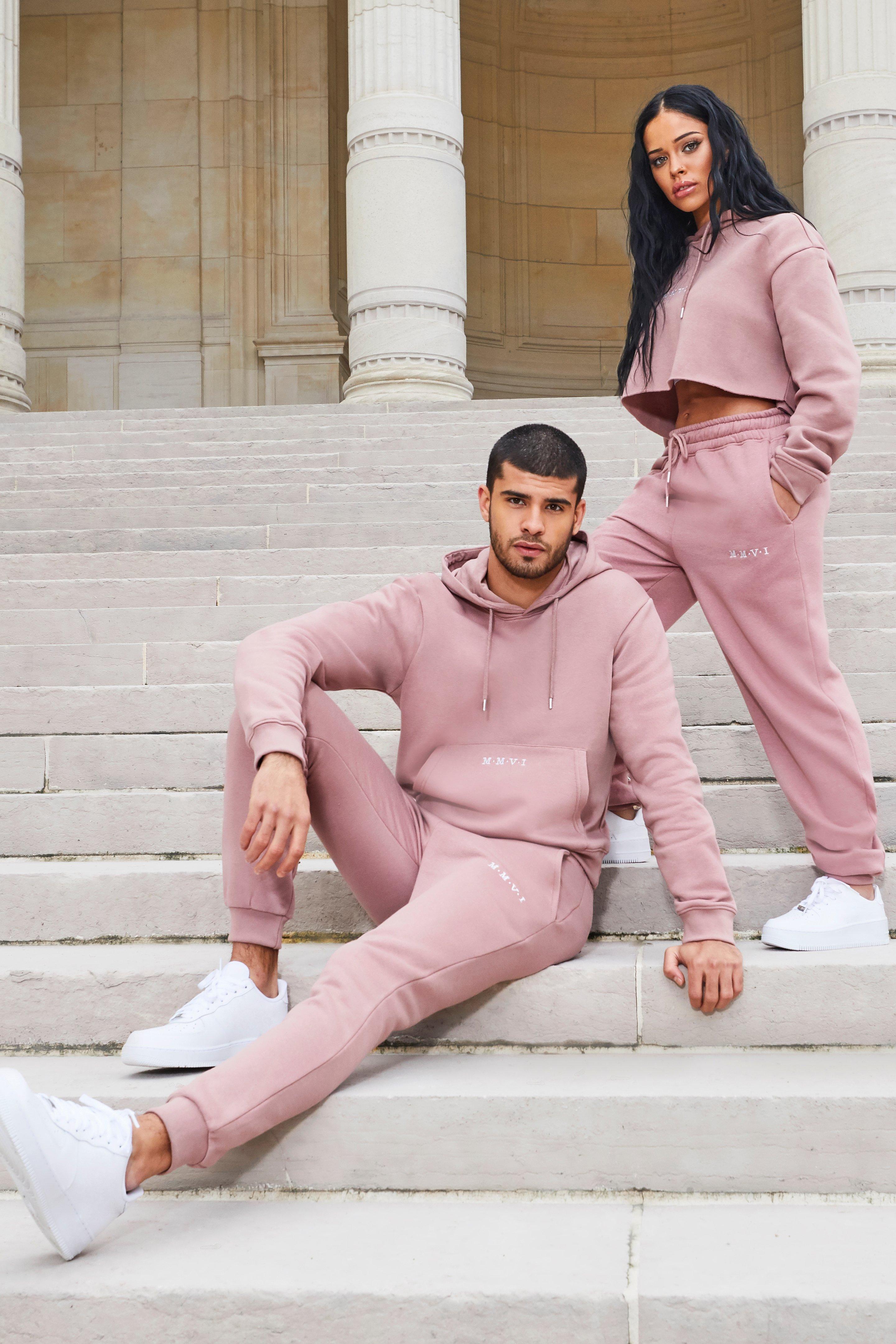 boohoo his and hers tracksuits