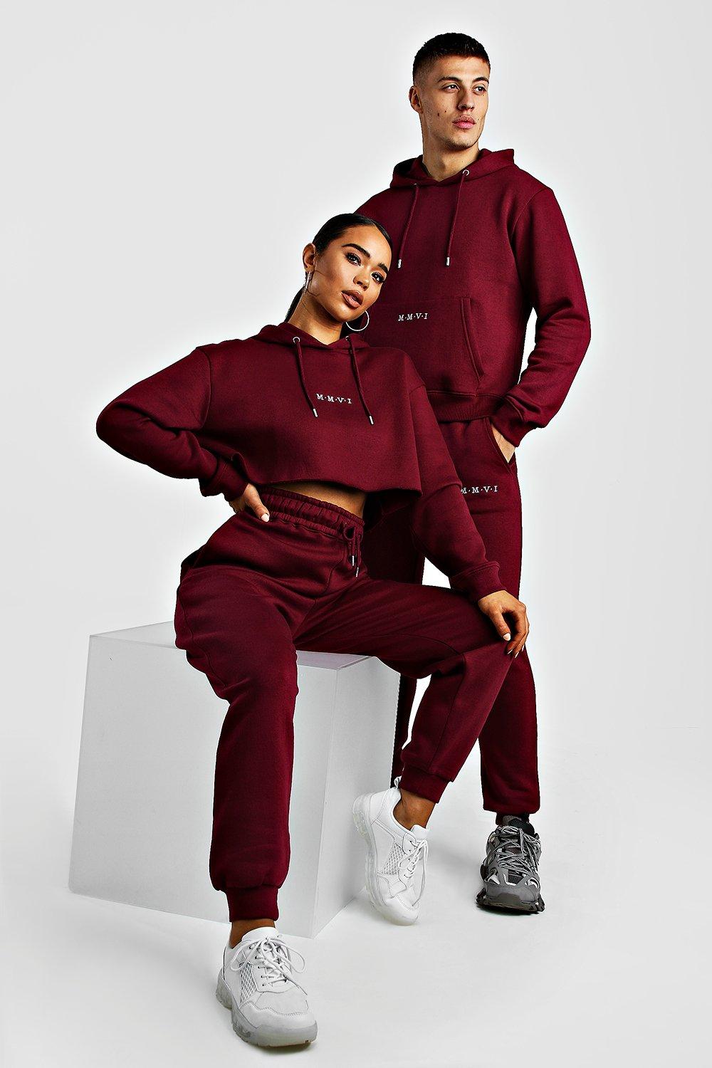 boohoo his and hers tracksuits