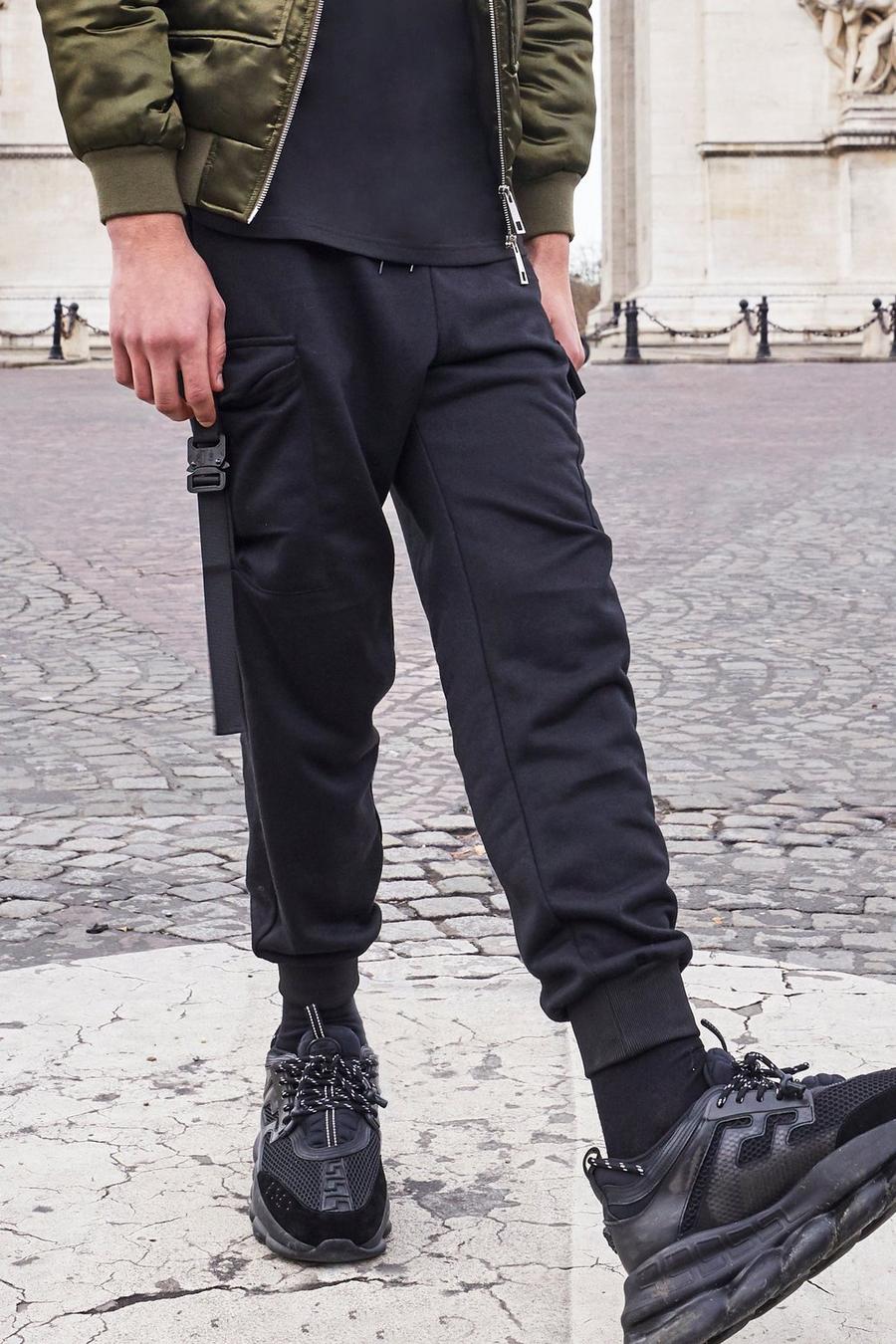 Cargo Utility Jogger With Buckle Detail image number 1