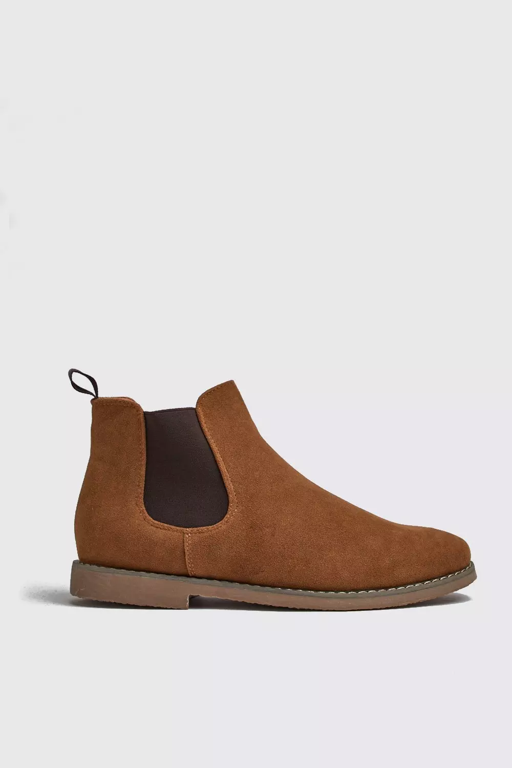 Faux suede chelsea boots on sale