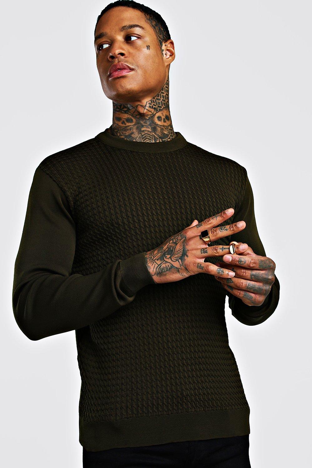 muscle fit jumper