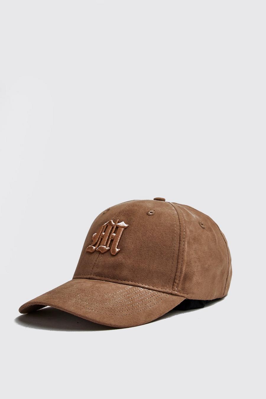 3D Embroidered Faux Suede M Cap image number 1