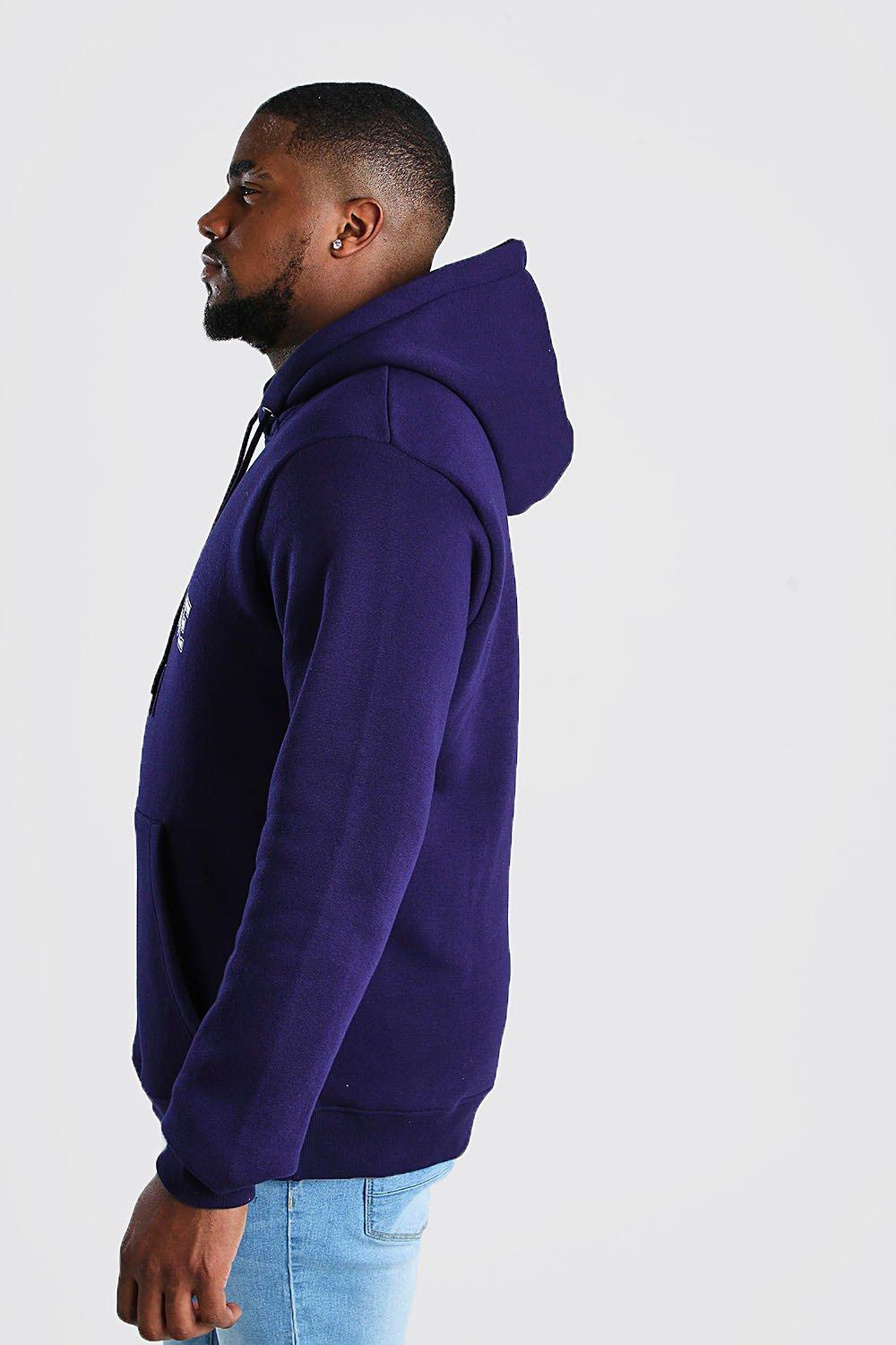 Plus size navy discount hoodie