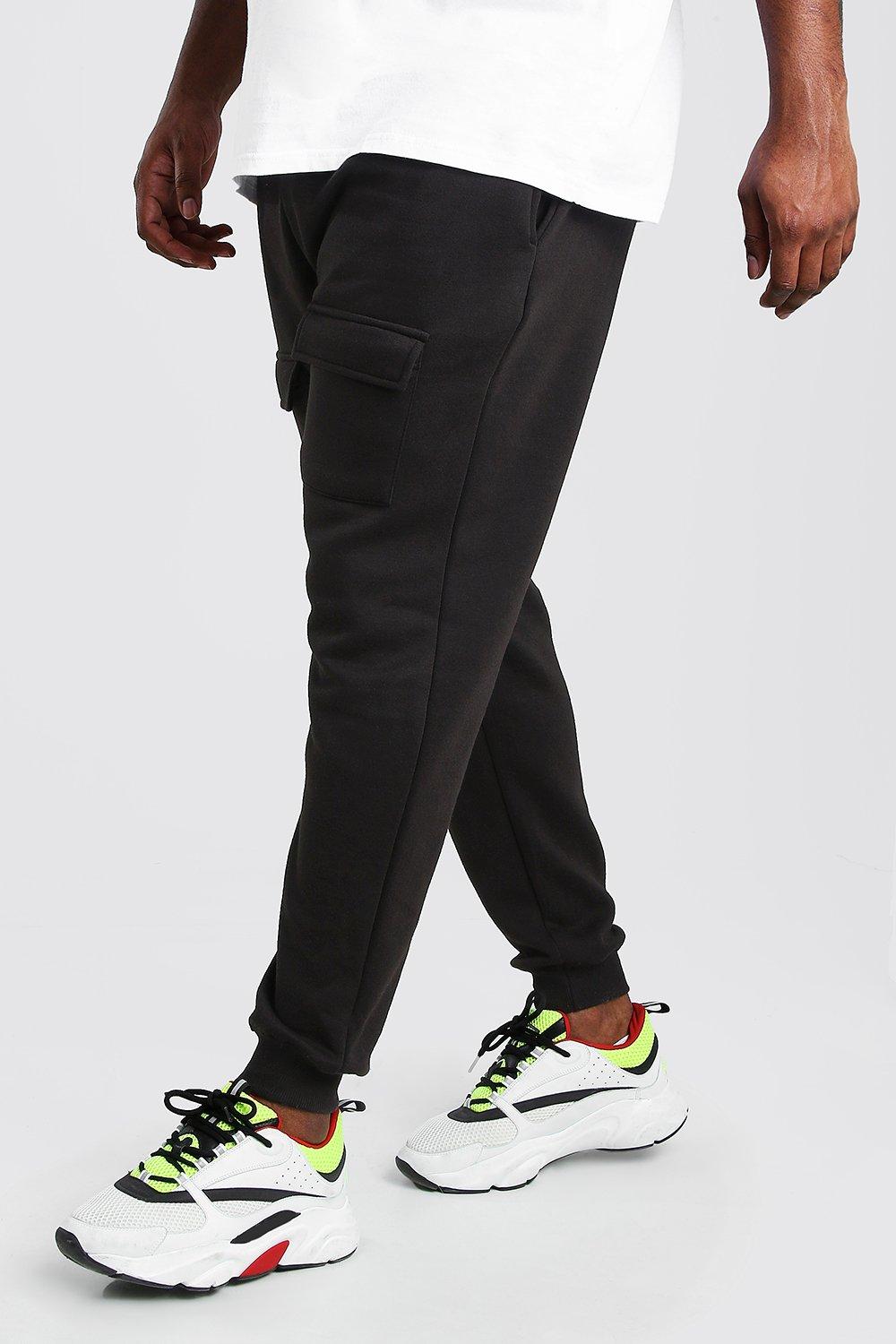 big and tall cargo joggers