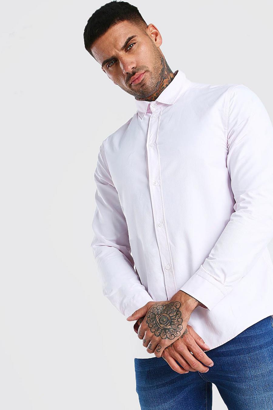 Long Sleeve Fine Texture Classic Formal Shirt image number 1