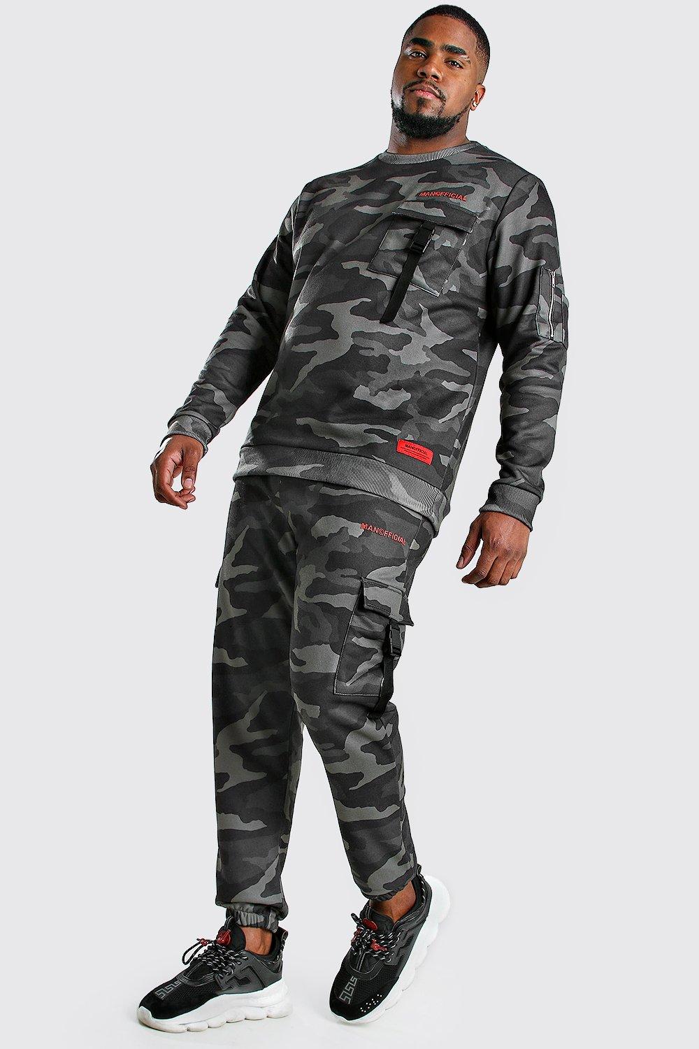 full camo tracksuit