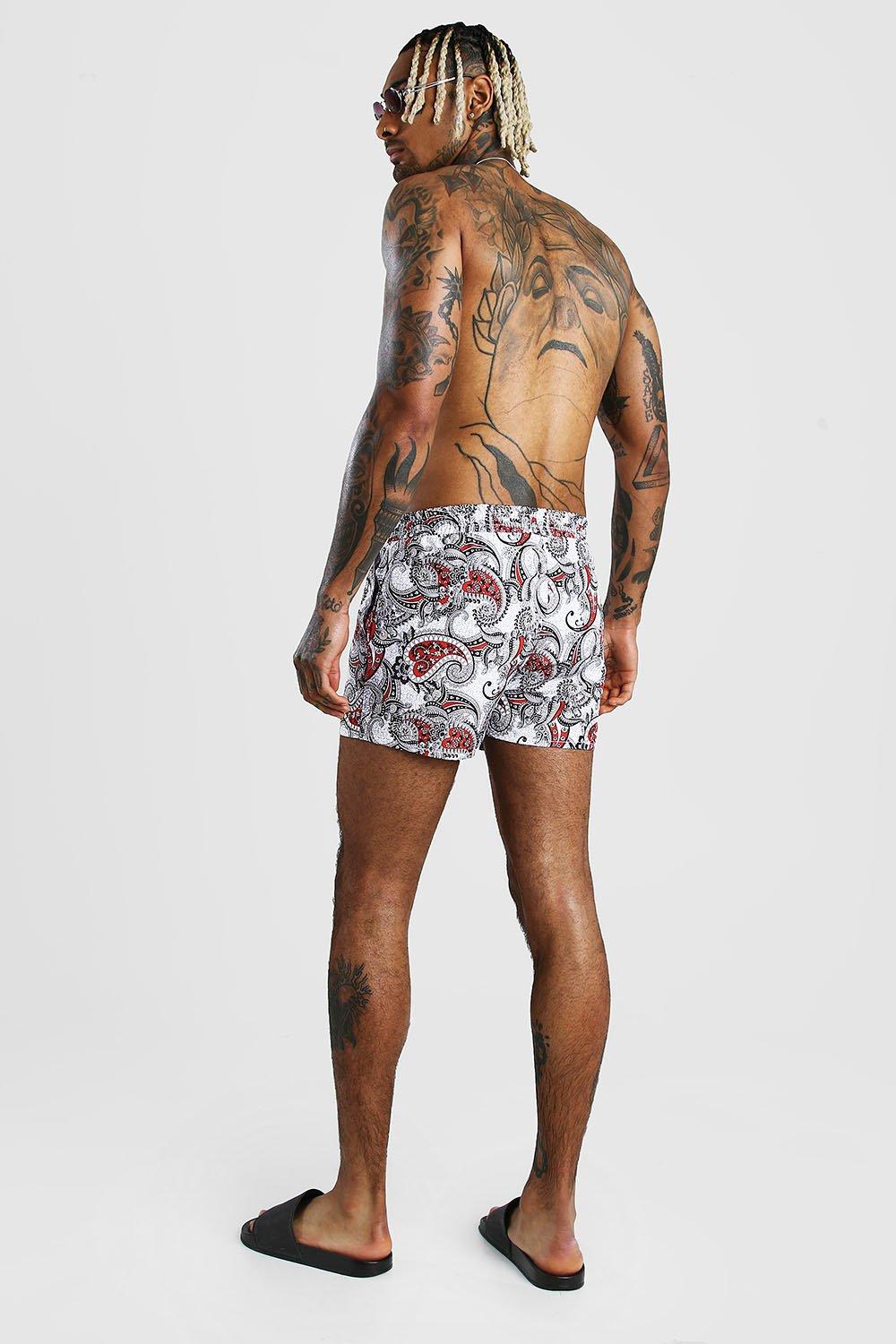  HYPAW Men Shorts Print Man Swimsuit Shorts Male Female