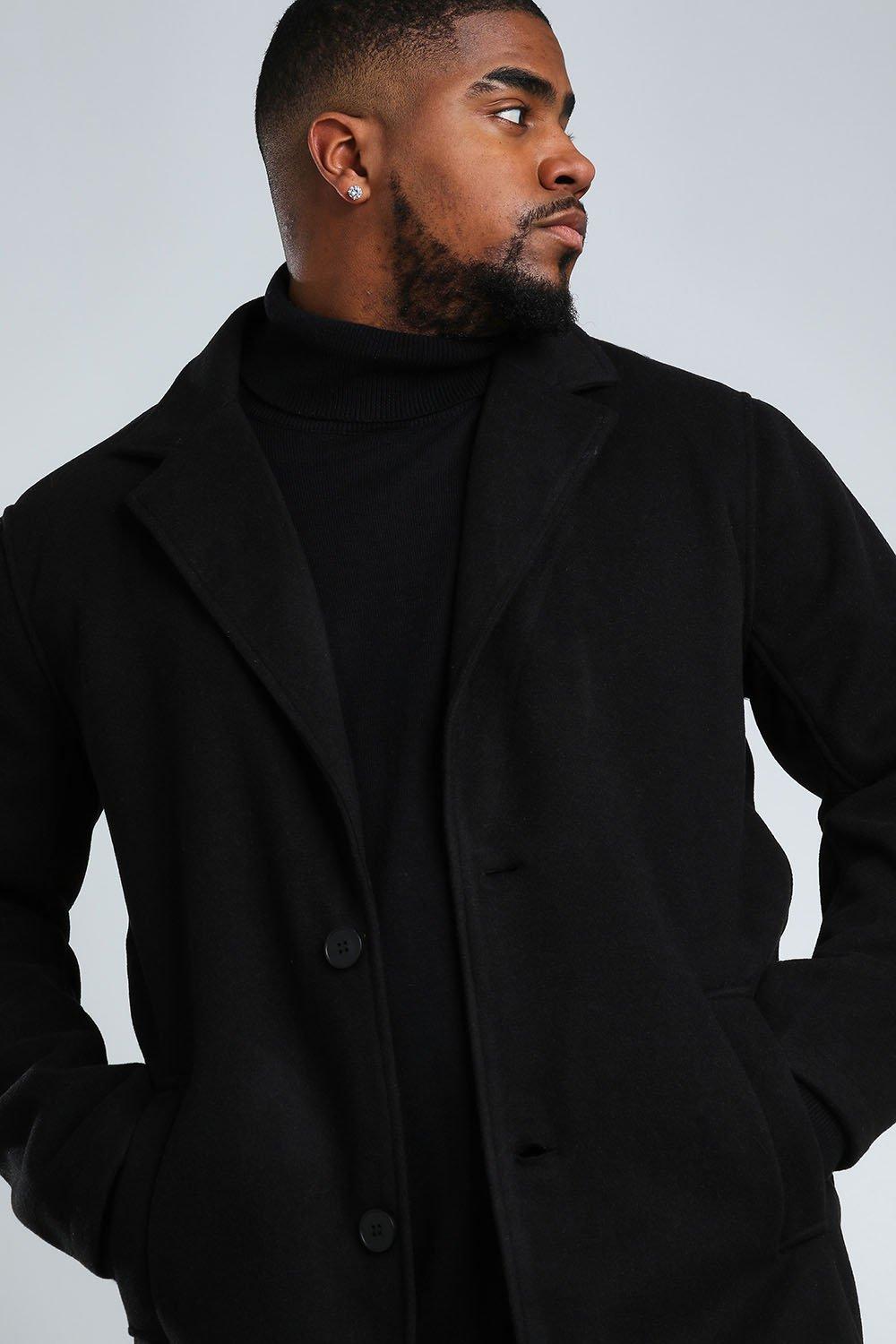 Unlined wool outlet coat