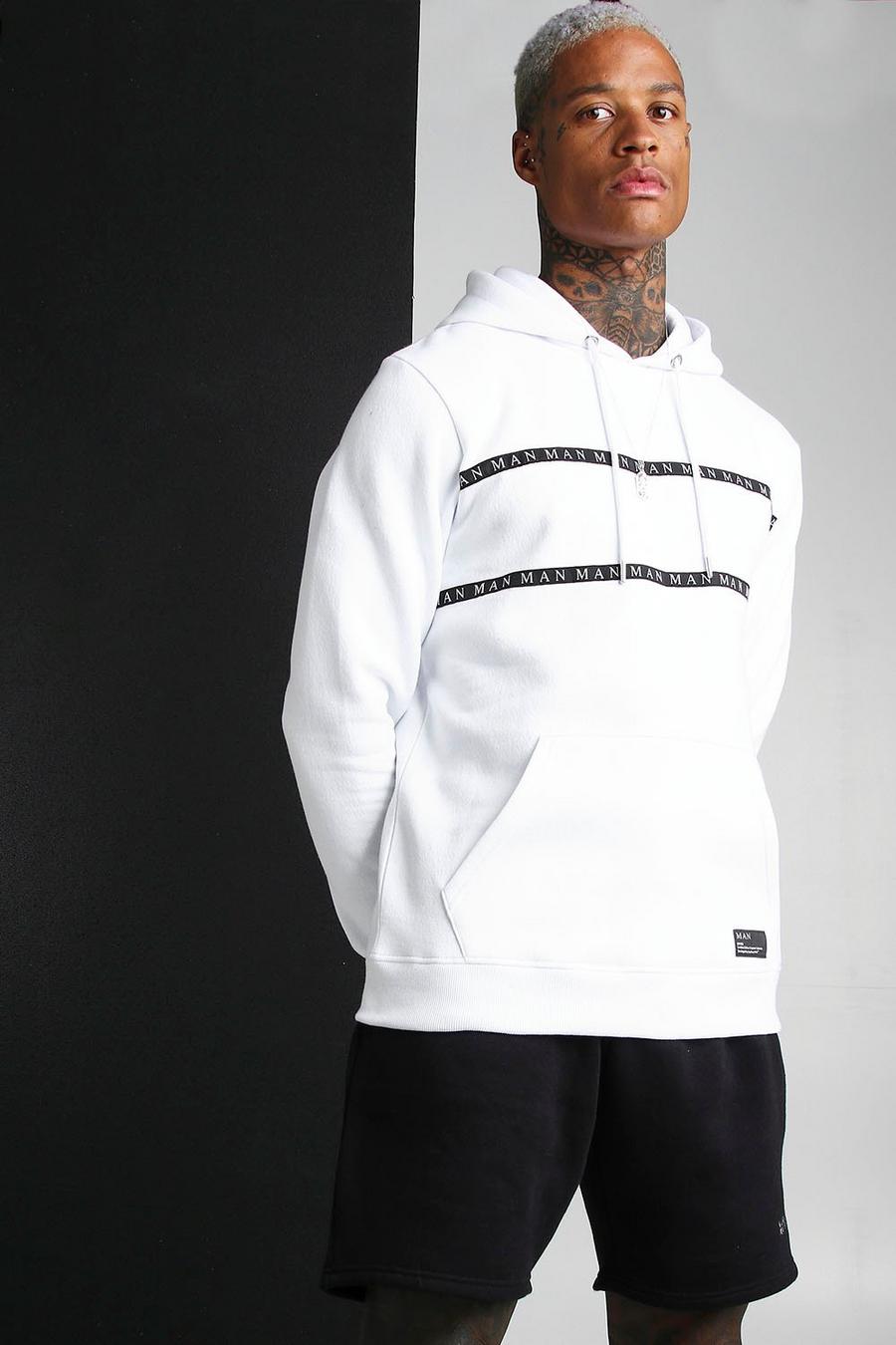 MAN Roman Hoodie With Tape image number 1