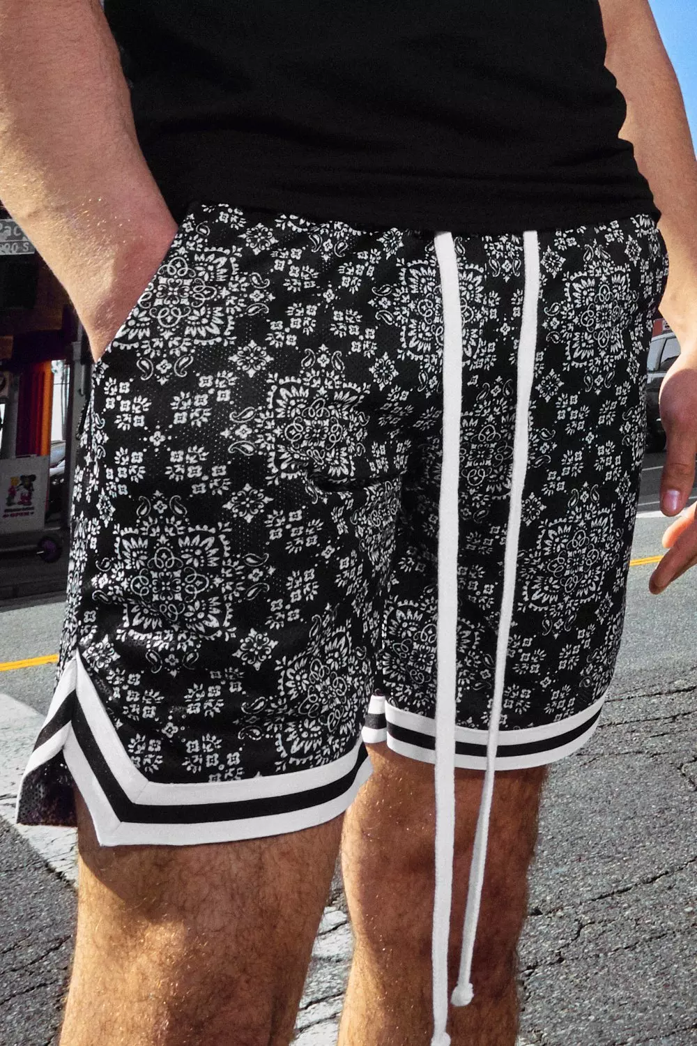 Printed clearance basketball shorts