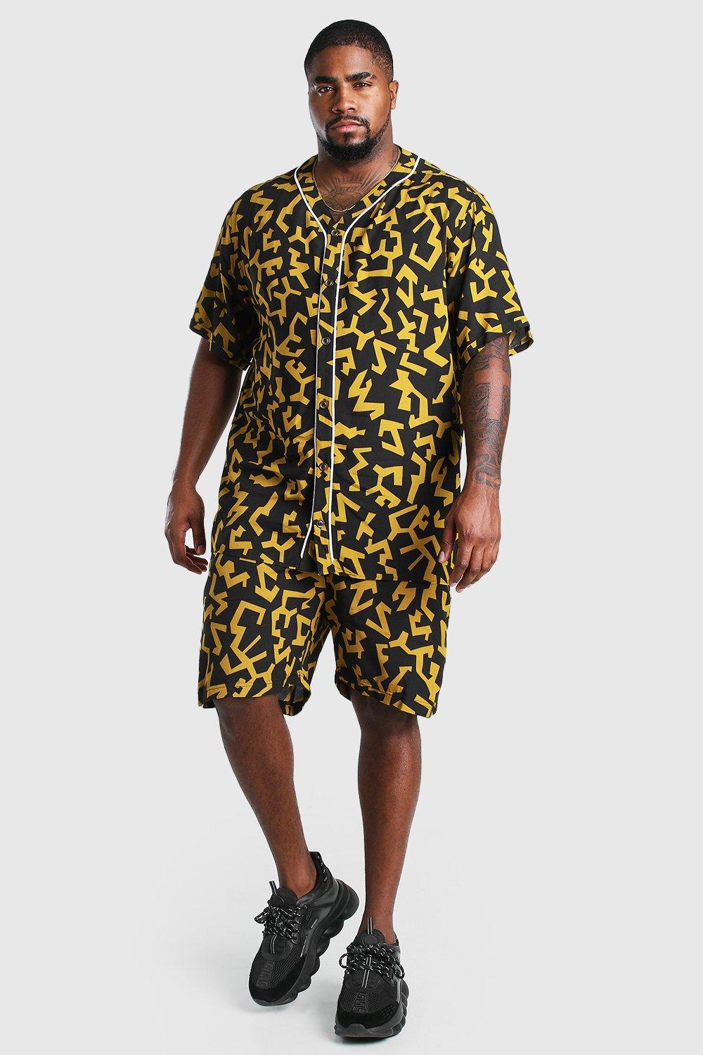 big and tall african print shirts