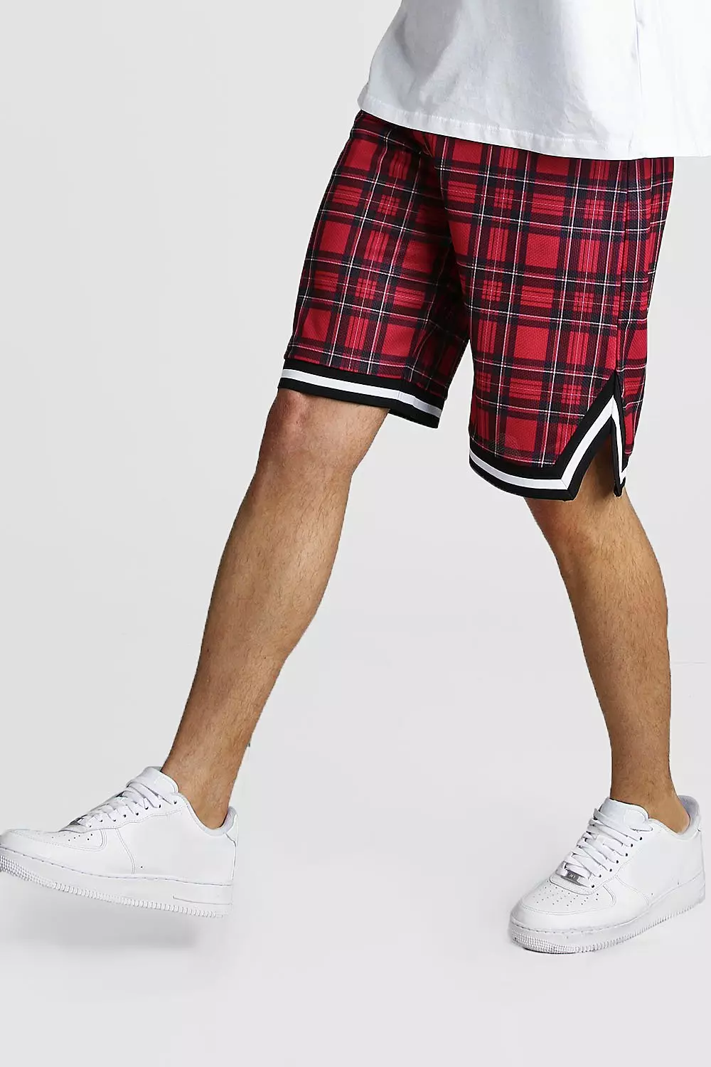 Tartan basketball hot sale shorts