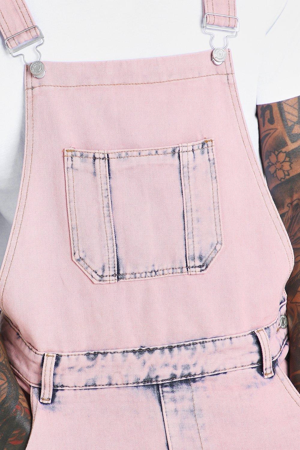 Acid wash best sale overall shorts