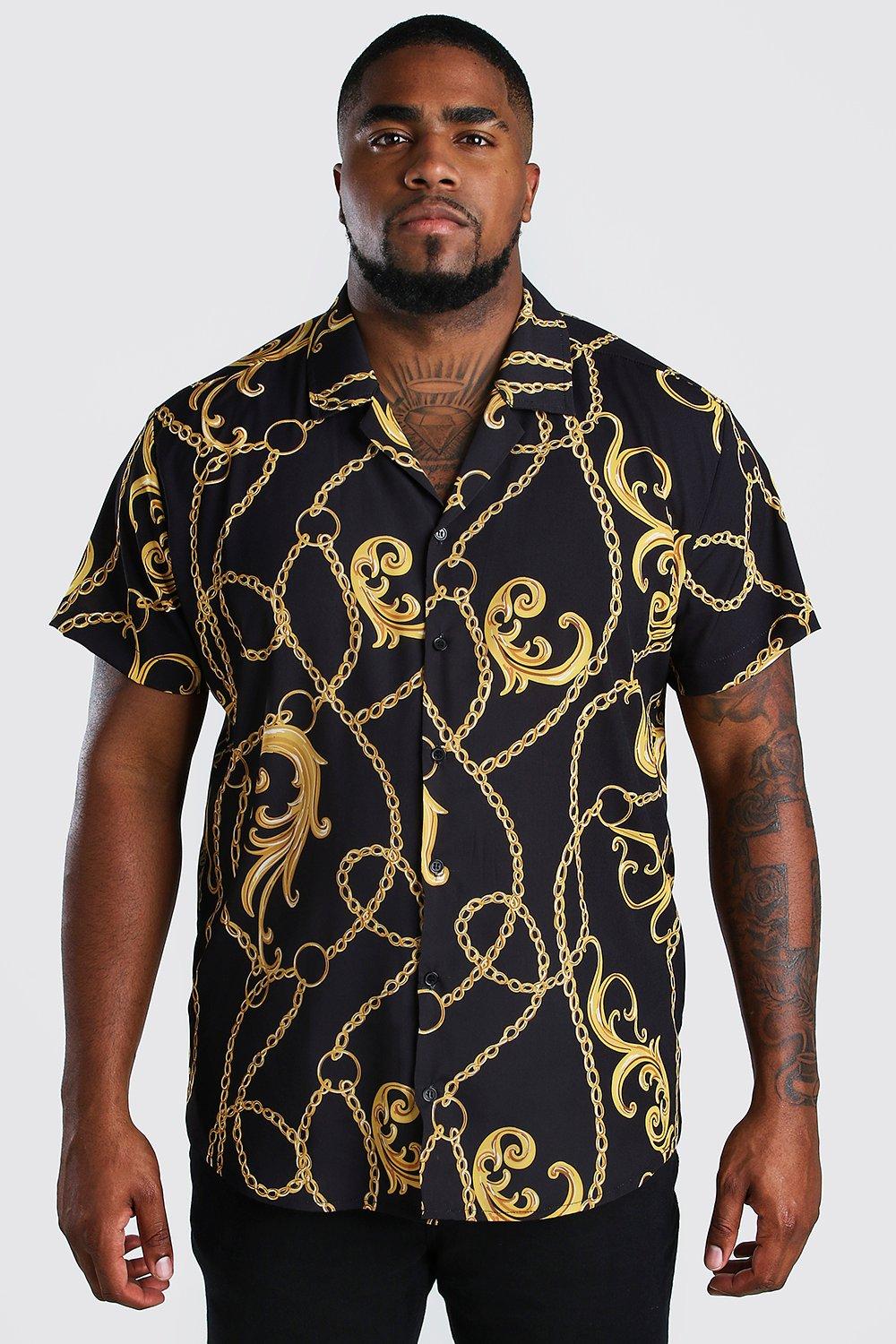 Camisa cadenas hombre online