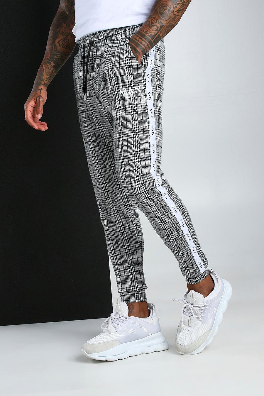 MAN Roman Jacquard Jogger With Side Tape image number 1