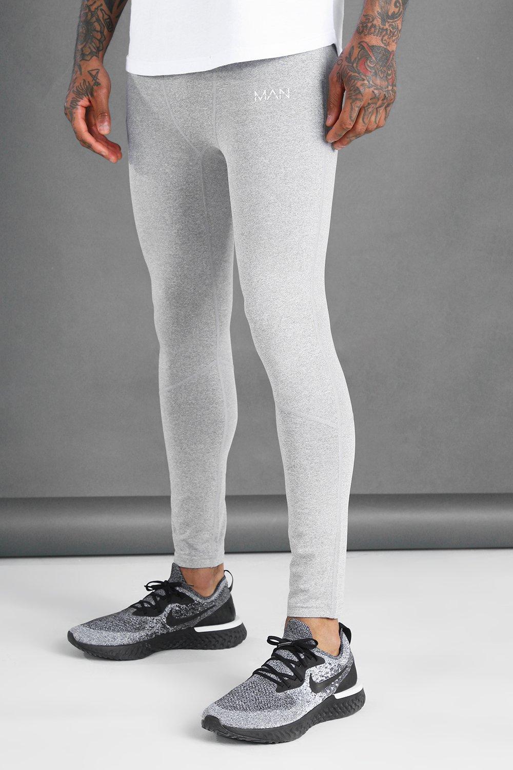 grey compression tights