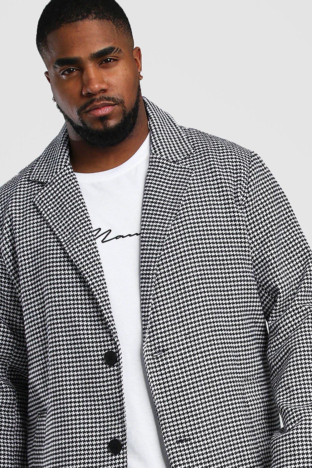 dogtooth jacket plus size