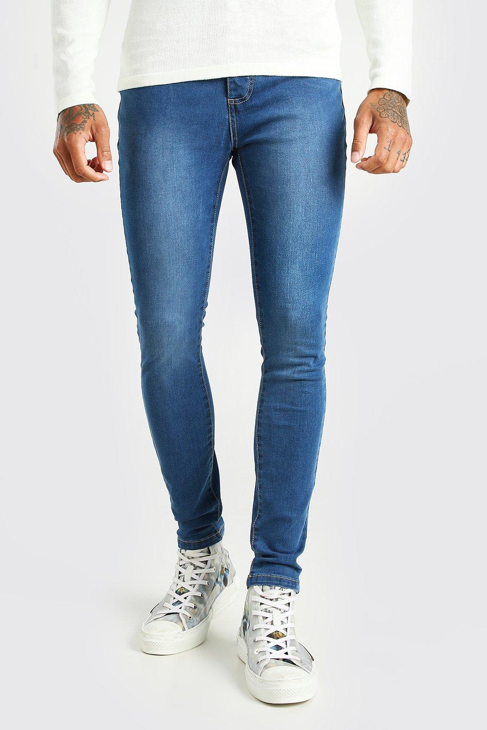 Super Skinny Jeans Fur Herren Online Boohoo De